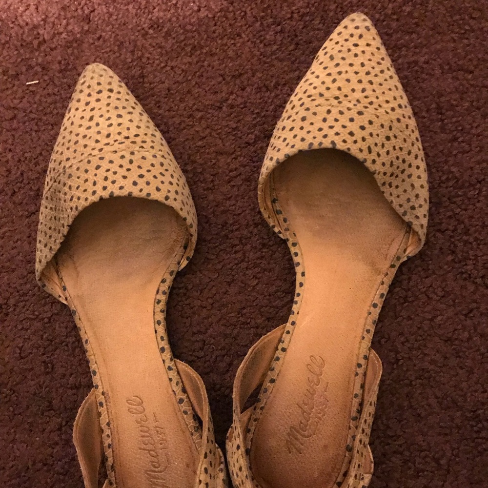 Madewell polka dot flats